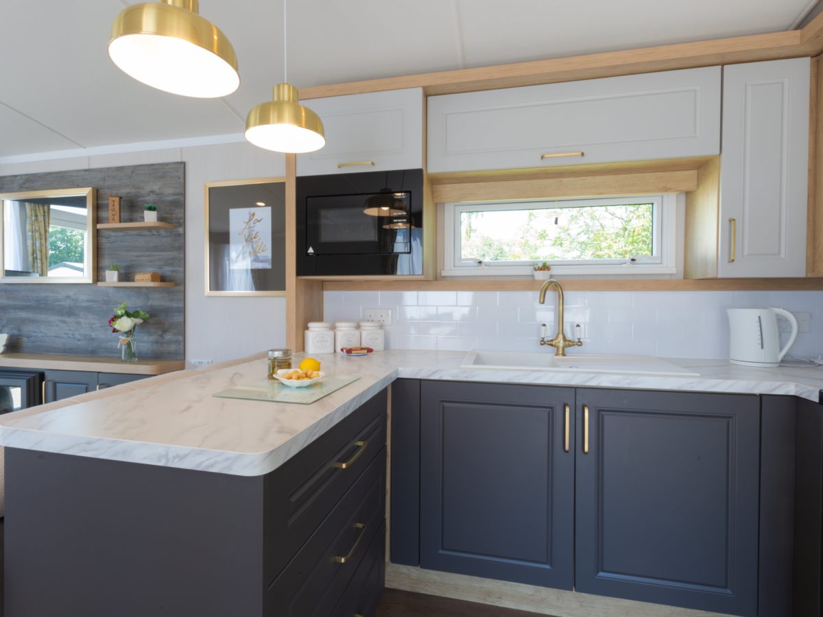 Kitchen caravan park home Fylde Coast