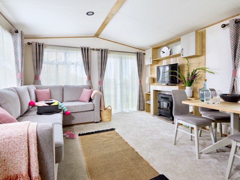 Accessible caravan holiday home