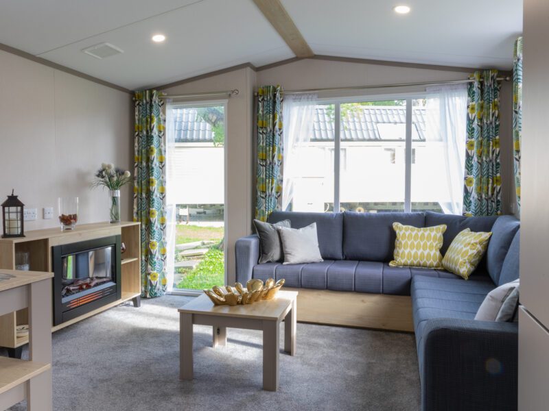Living room in holiday home