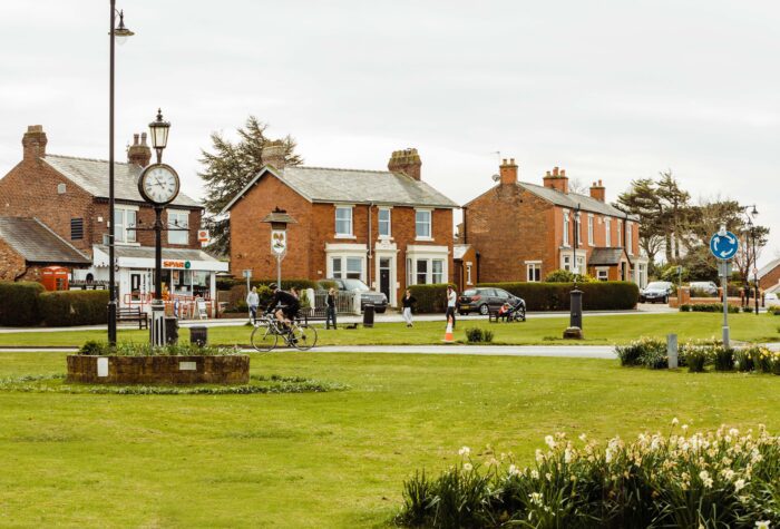 The green at Wrea Green